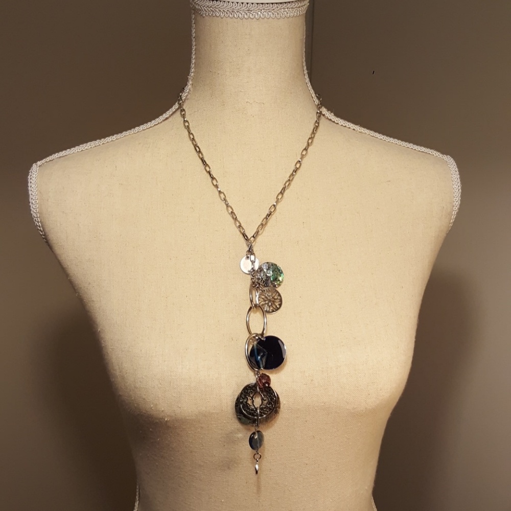 Pendant and Bead Necklace